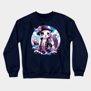 Ferret the Pirate King Crewneck Sweatshirt